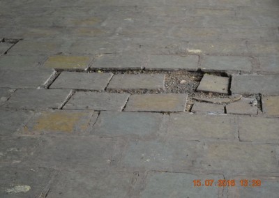 Damaged floor by Rats-6